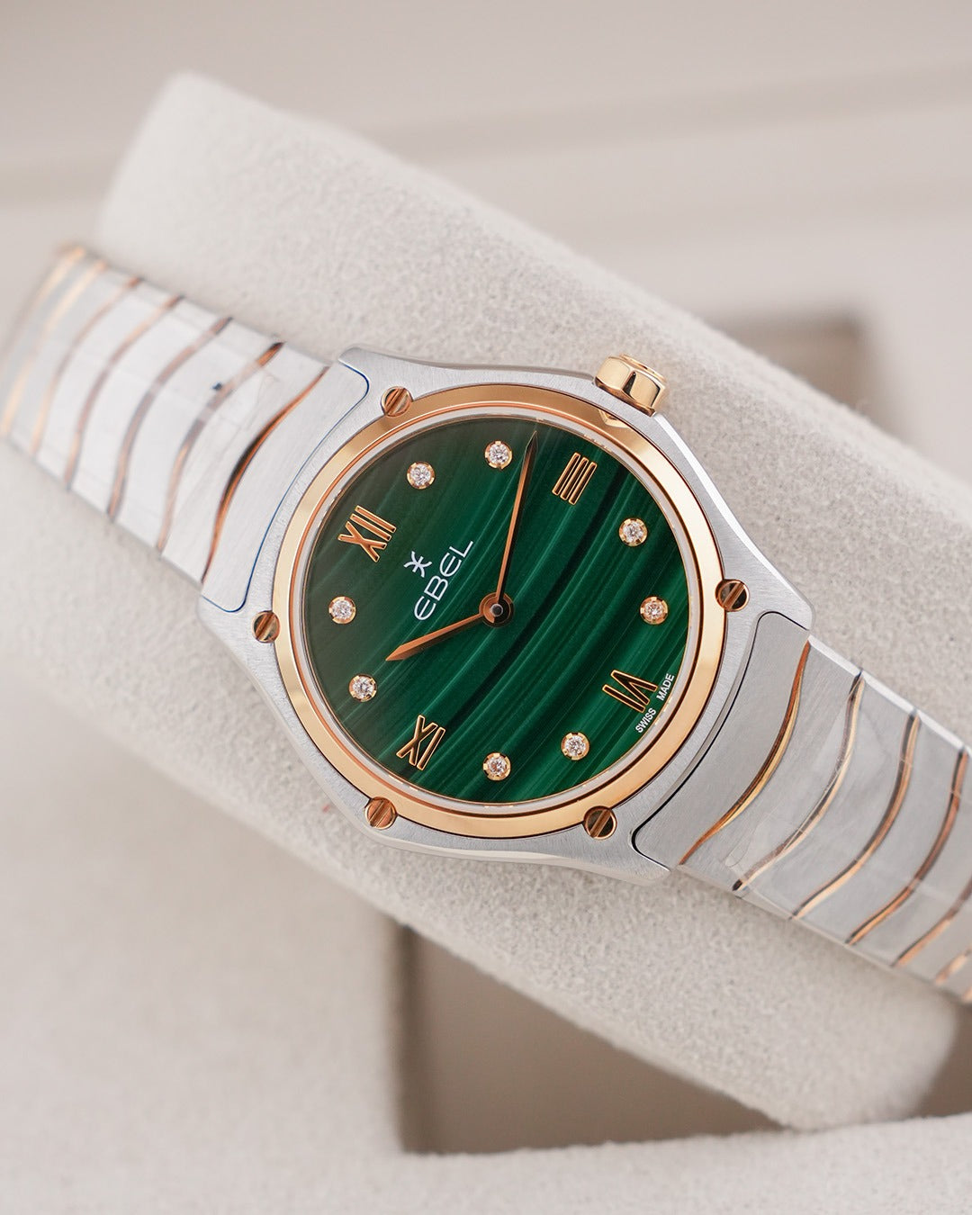 Ebel Sport Classic Green Stone Limited Edition of 75 pieces