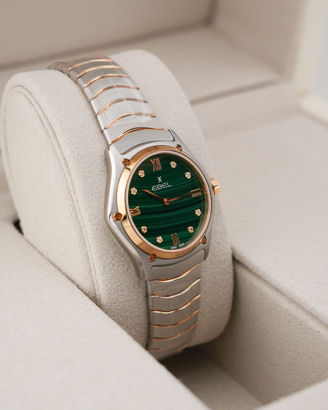 Ebel Sport Classic Green Stone Limited Edition of 75 pieces