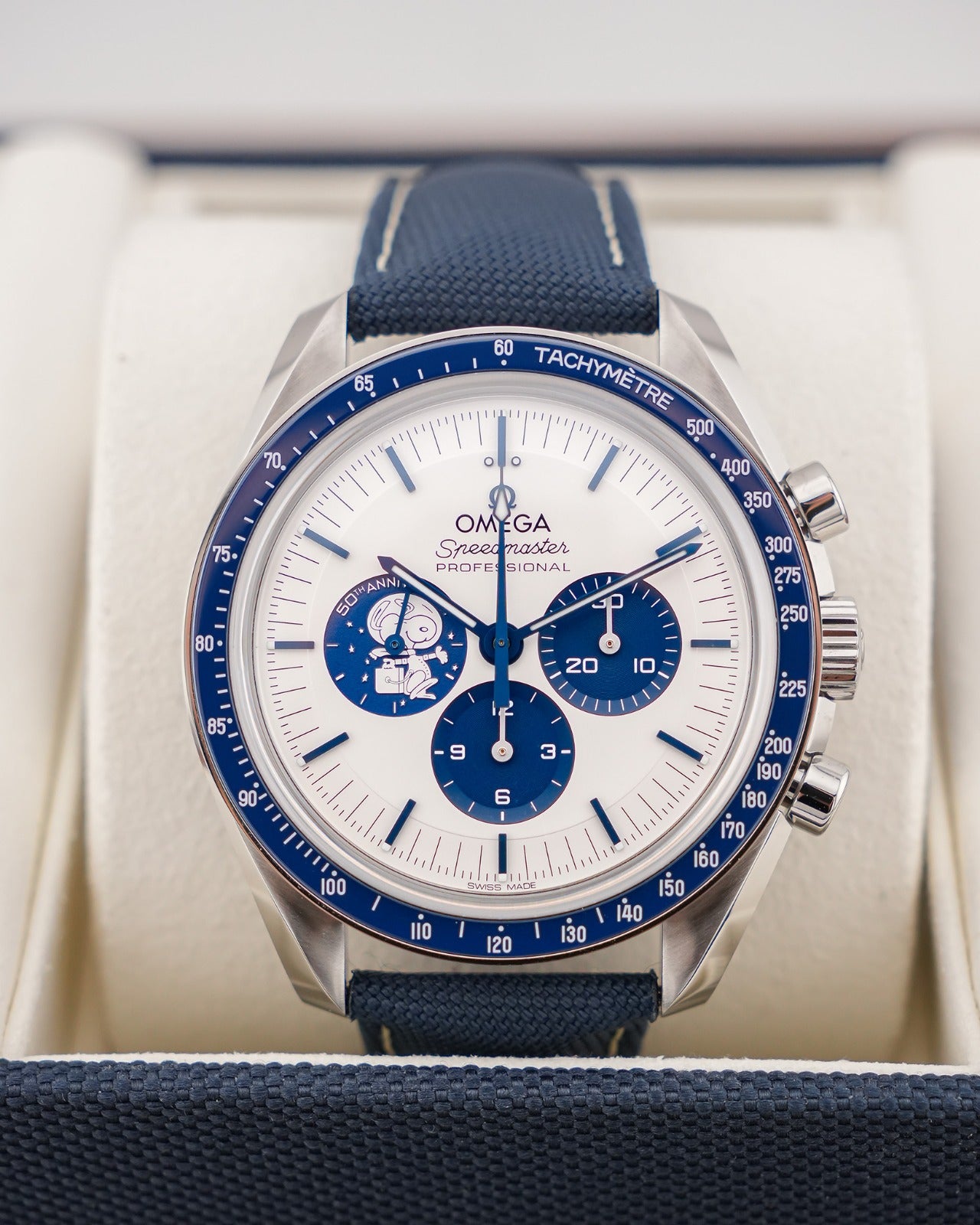 Omega Speedmaster "Silver Snoopy Award” 50th Anniversary Edition 2025