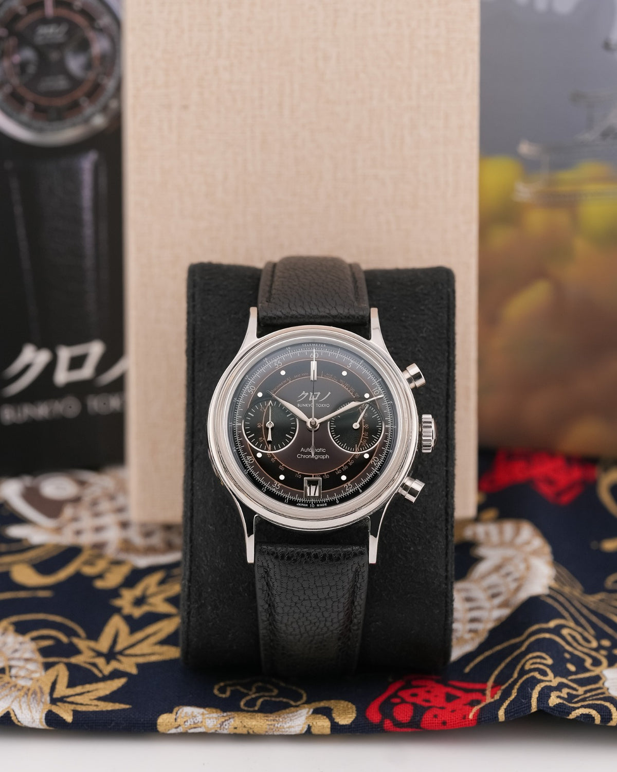 Kurono Tokyo Chronograph II  38mm limited-edition 500 chronograph 2021