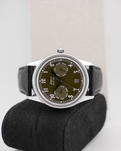 Kurono Tokyo Calendrier "Type I" 38mm Khaki Green 2022