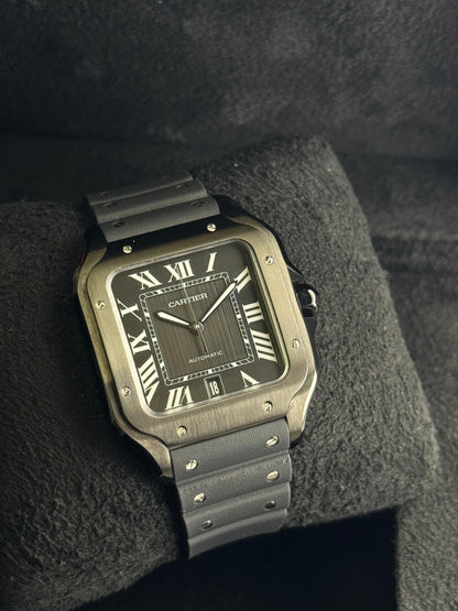 Cartier Santos De Cartier Large Steel ADLC Black 2025