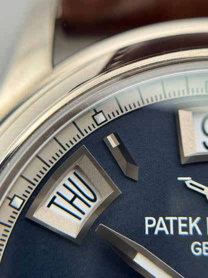 Patek Philippe Complications annual calendar Blue dial 2019