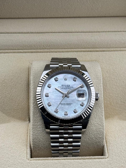 Rolex Datejust 41mm Mother of Pearl dial Unworn 2024