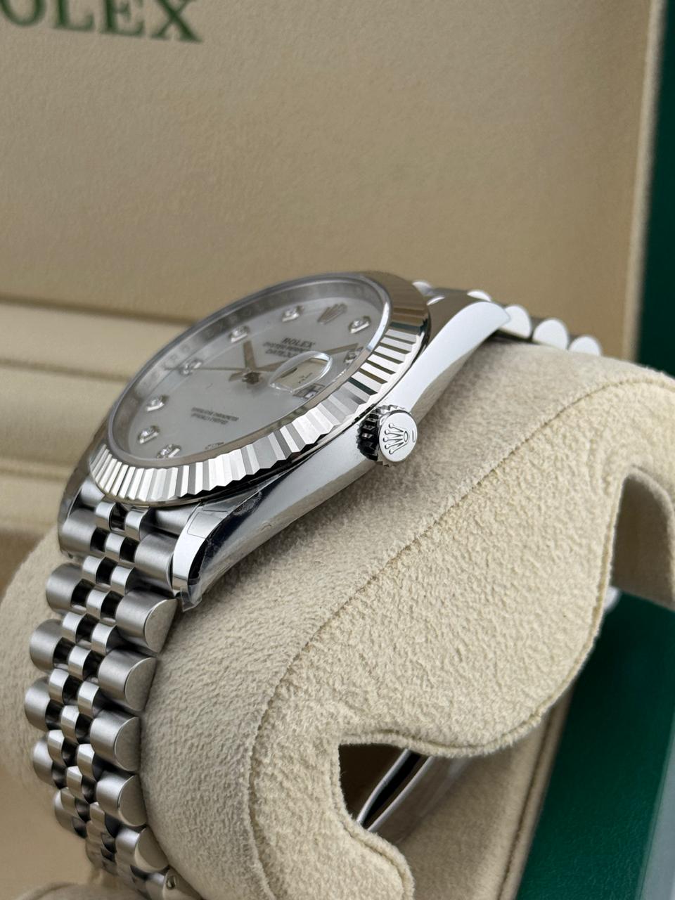 Rolex Datejust 41mm Mother of Pearl dial Unworn 2024