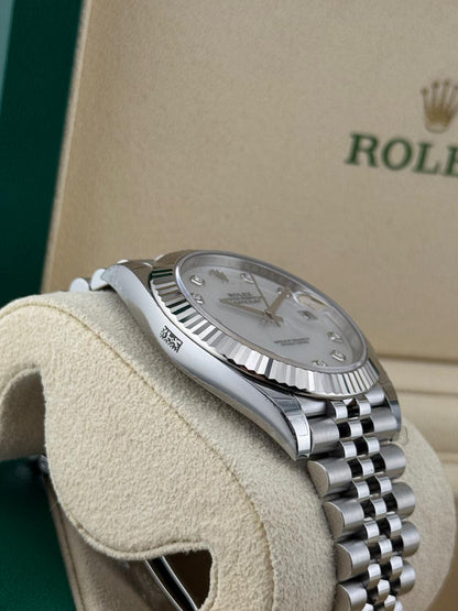 Rolex Datejust 41mm Mother of Pearl dial Unworn 2024