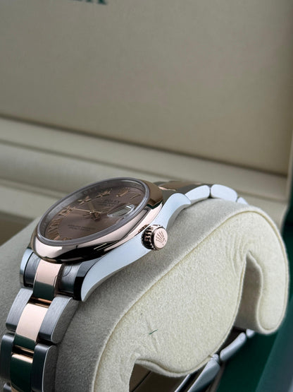 Rolex Datejust 31mm Smooth Bezel Steel&RoseGold Oyster 2025