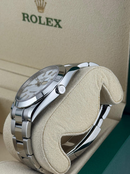Rolex Datejust 41mm Steel Stainless White Dial Oyster 2022