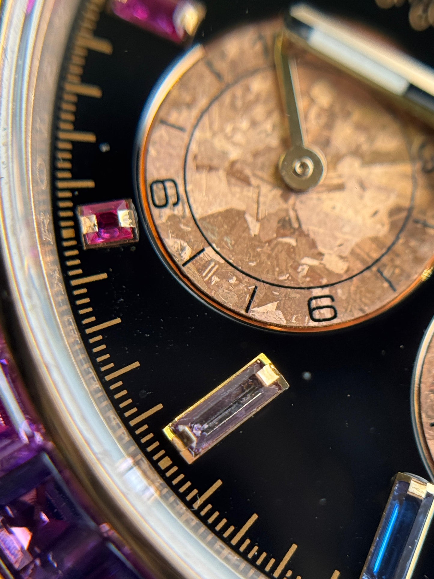 Rolex Cosmograph Daytona Rosegold Afterset Rainbow 2021