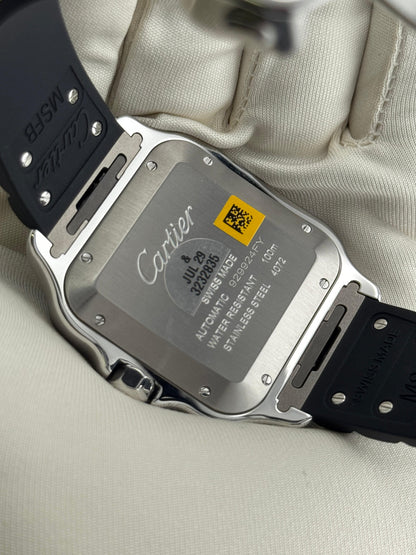 Cartier Santos De Cartier Large Green Arabic Dial 2025 - HOURLY 