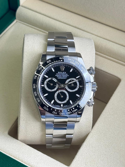 Rolex Cosmograph Daytona Black Dial 2022 - HOURLY 