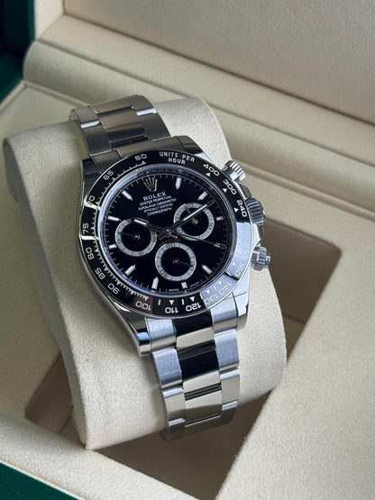 Rolex Cosmograph Daytona Black Dial 2022 - HOURLY 