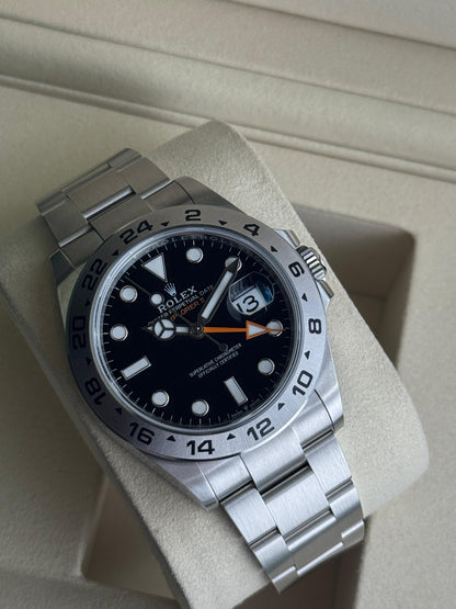 Rolex Explorer II 42mm Stainless Steel Black Dial 2025