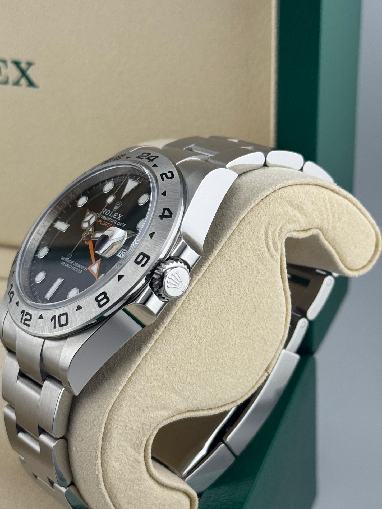 Rolex Explorer II 42mm Stainless Steel Black Dial 2025
