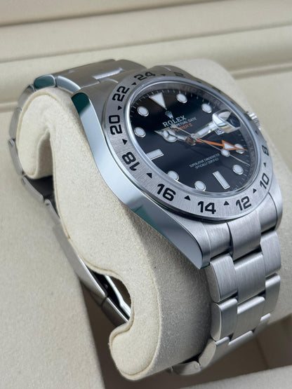 Rolex Explorer II 42mm Stainless Steel Black Dial 2025