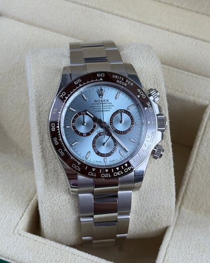Rolex Cosmograph Daytona 40mm Platinum Ice Blue Dial 2024