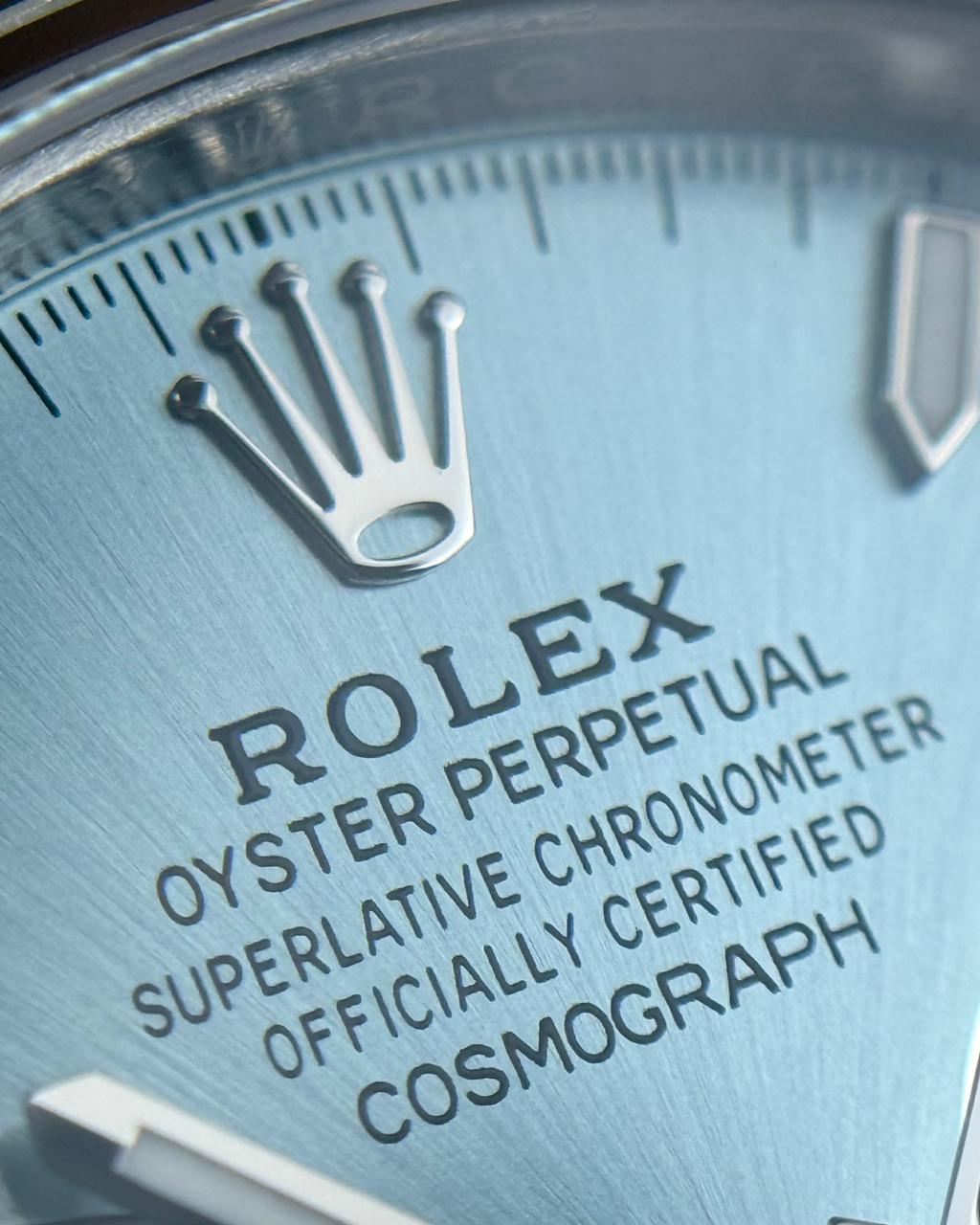 Rolex Cosmograph Daytona 40mm Platinum Ice Blue Dial 2024