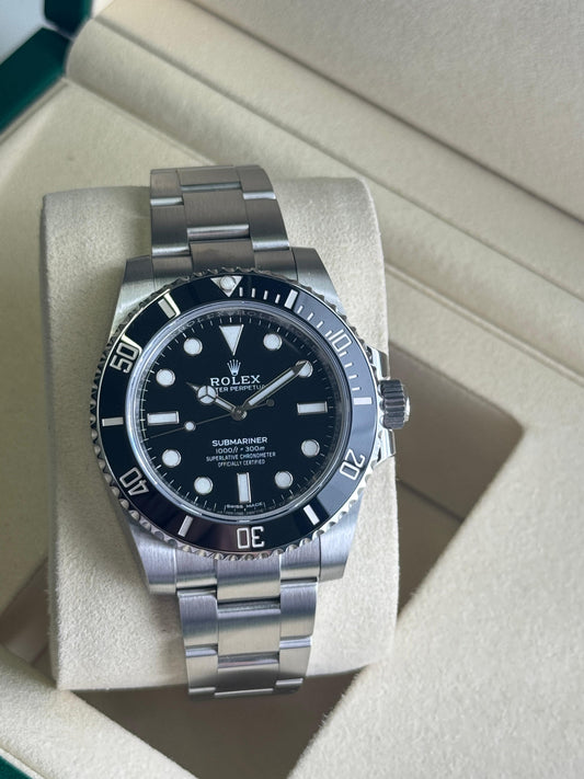 Rolex Submariner No Date Black Dial 2019