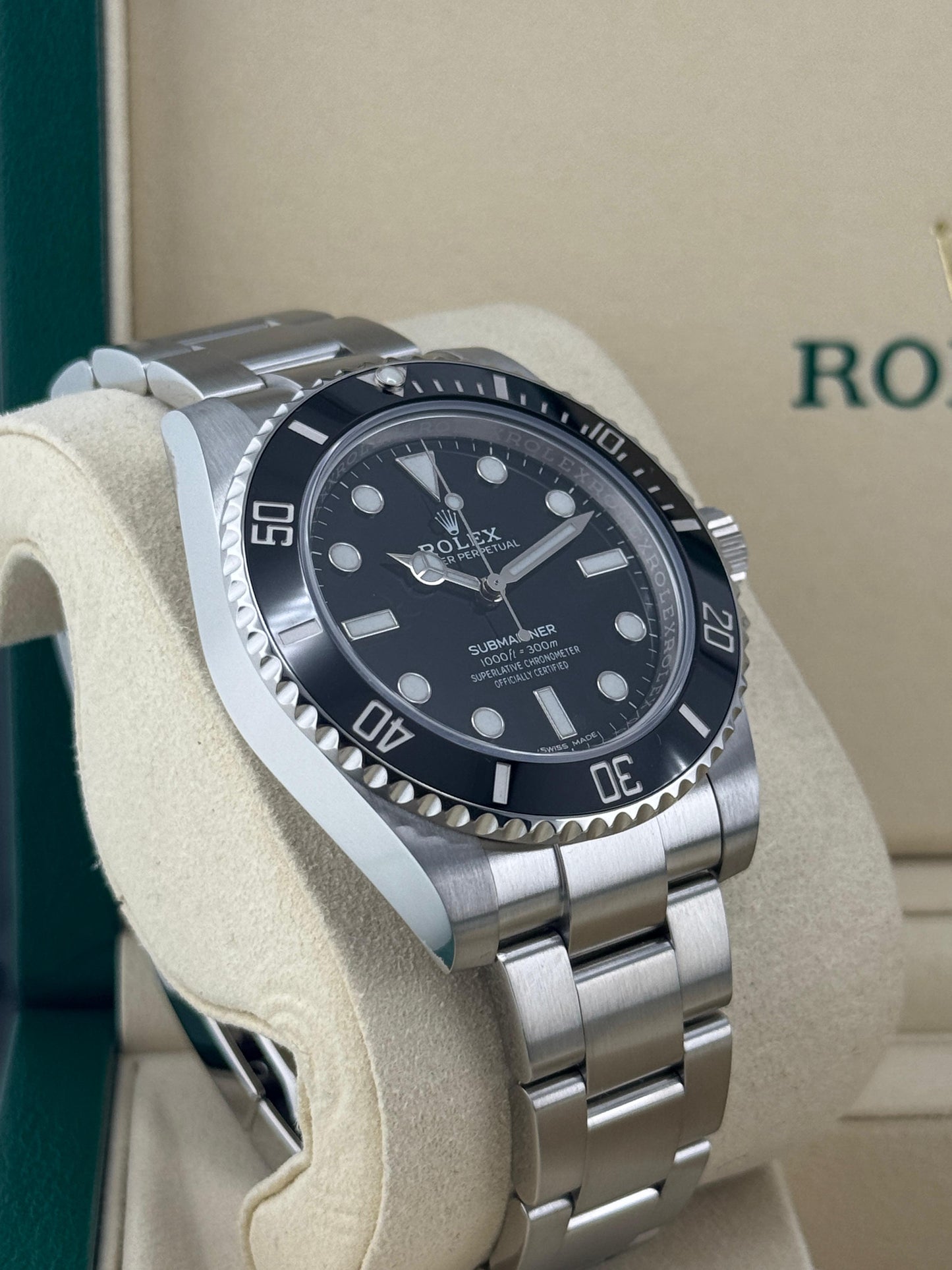 Rolex Submariner No Date Black Dial 2019