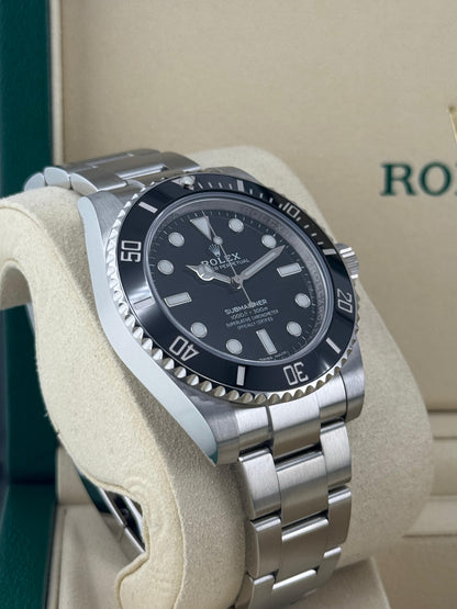 Rolex Submariner No Date Black Dial 2019