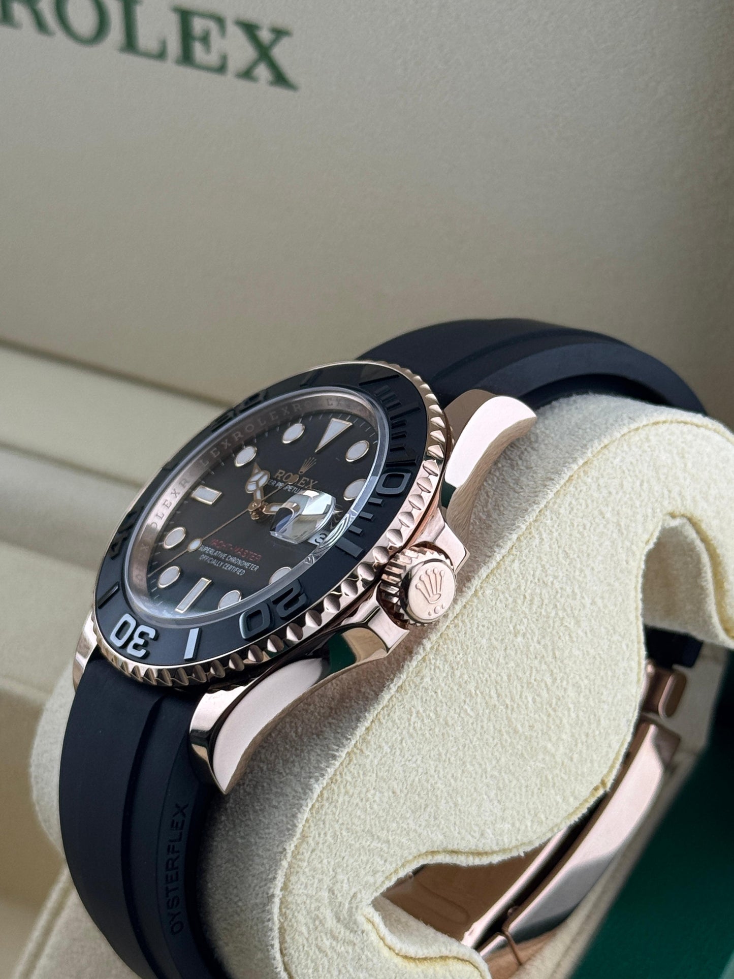 Rolex Yacht-Master 40mm Oysterflex RoseGold 2022