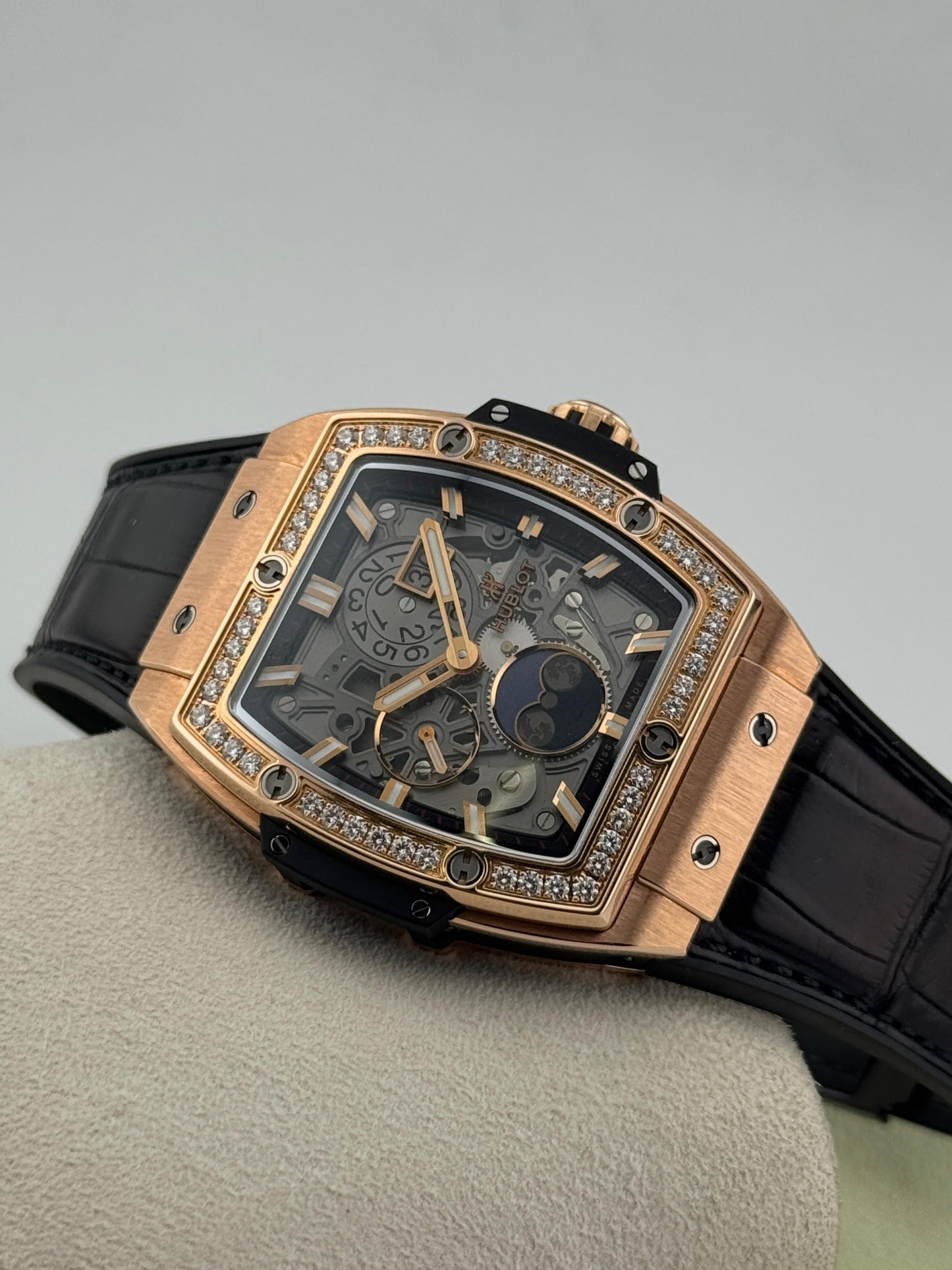 Hublot Spirit of Big Bang Moonphase Meca-10 Factory diamond 42mm