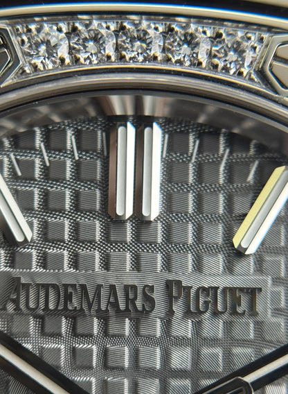 Audemars Piguet Royal Oak 37mm Diamonds Grey Dial 2023