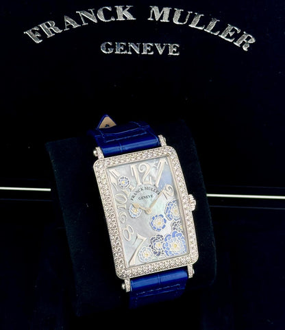 Franck Muller Island PEONY Blue Mother Of Pearl
