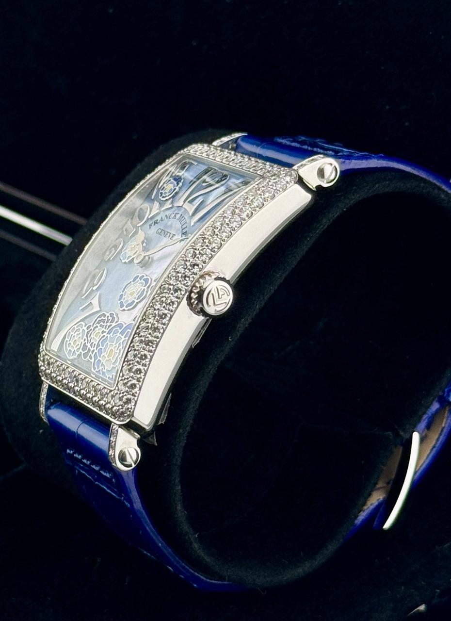 Franck Muller Island PEONY Blue Mother Of Pearl