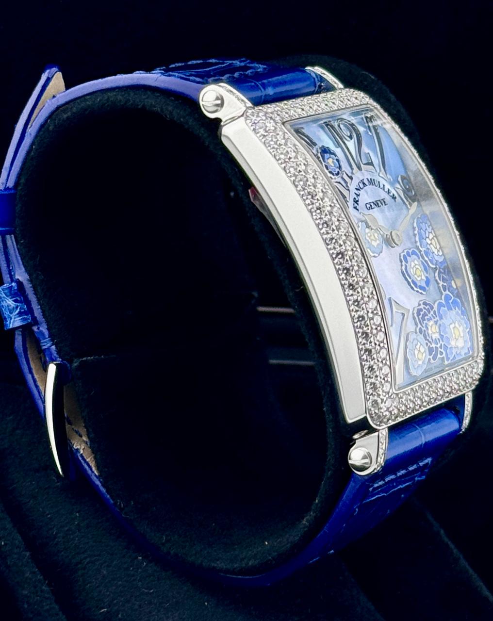 Franck Muller Island PEONY Blue Mother Of Pearl
