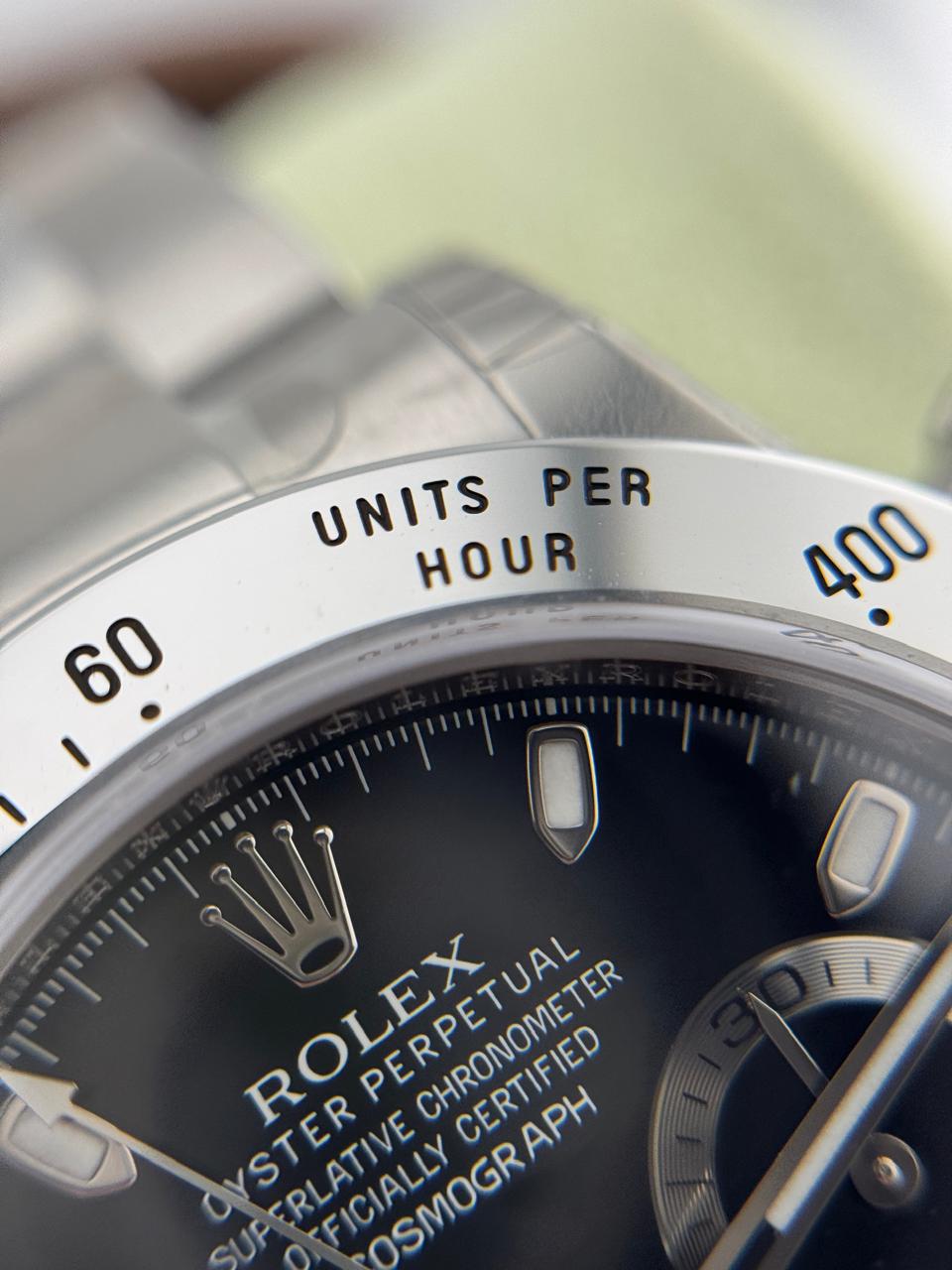 Rolex Cosmograph Daytona Stainless Steel  Black Dial Unworn 2011