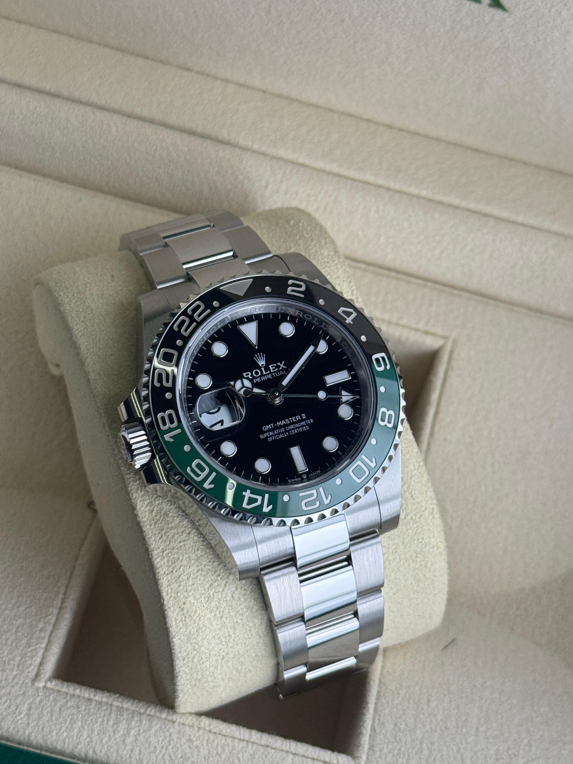 Rolex GMT-Master II 40mm Sprite Oyster Unworn 2025 - HOURLY 