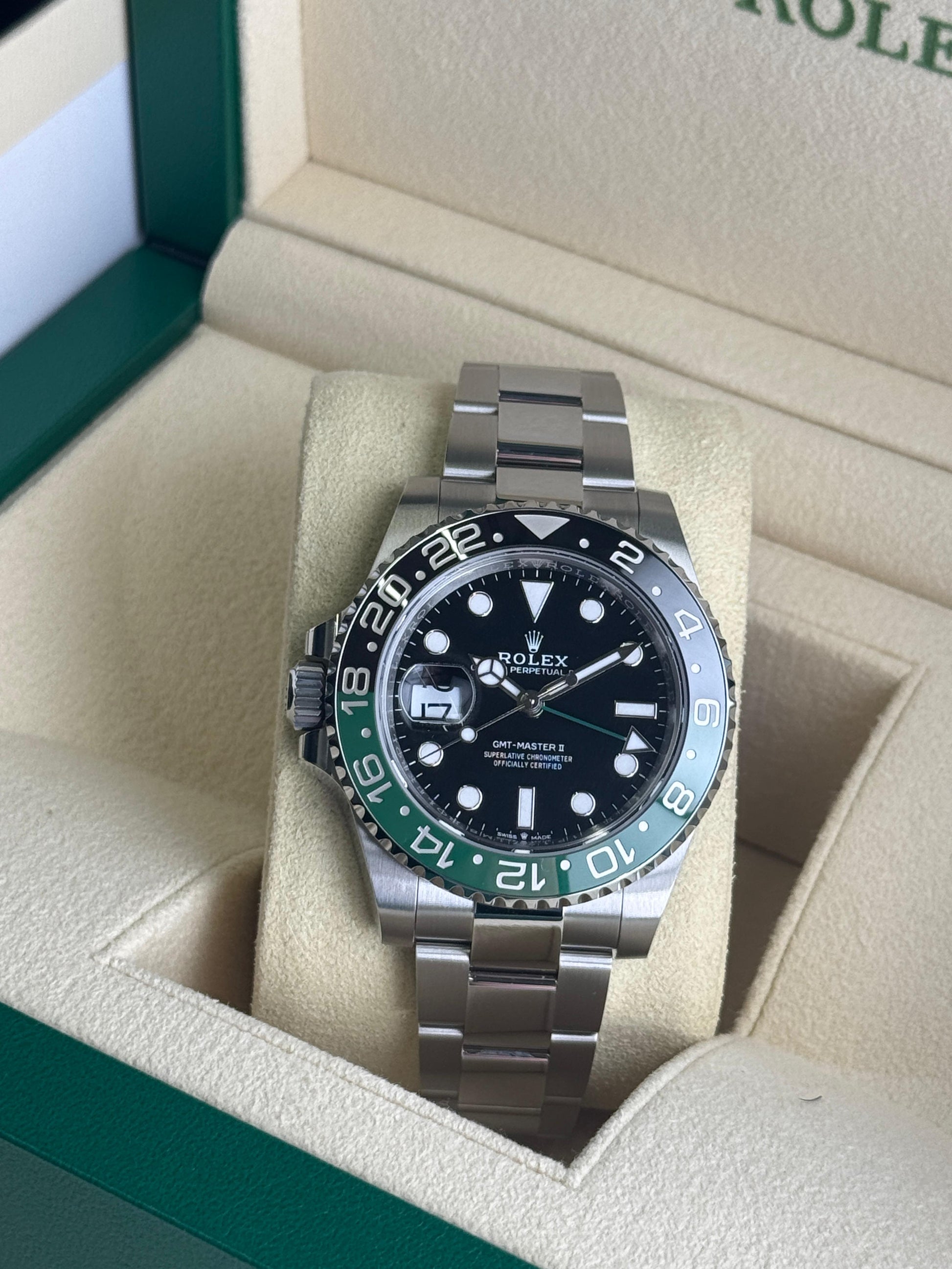 Rolex GMT-Master II 40mm Sprite Oyster Unworn 2025 - HOURLY 
