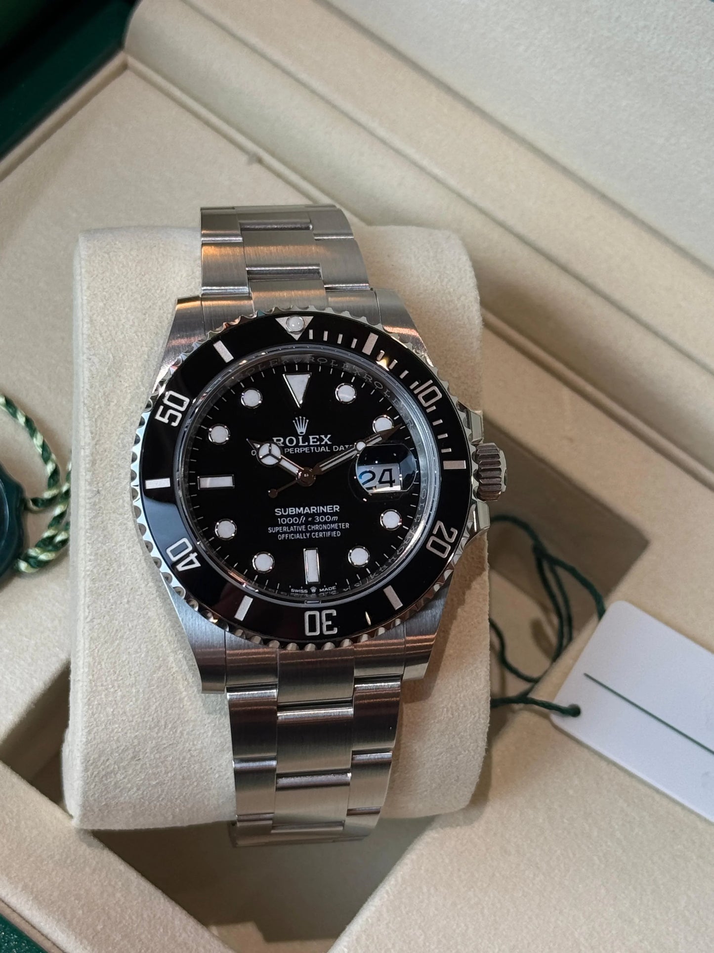 Rolex Submariner 41mm Black Dial unworn 2025