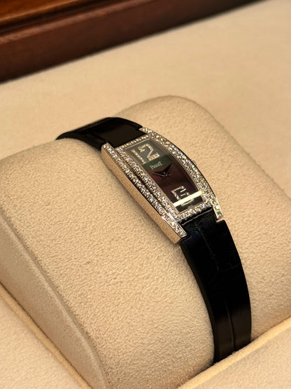 Piaget Limelight Tonneau White Gold Diamond-set