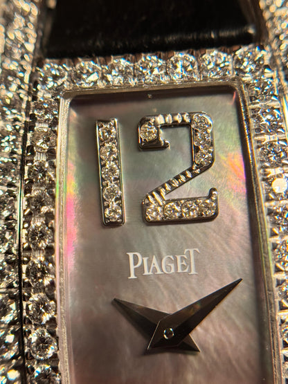 Piaget Limelight Tonneau White Gold Diamond-set