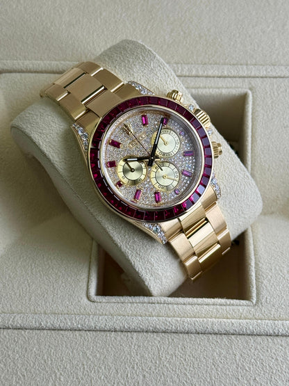Rolex Cosmograph Daytona Afterset ruby and diamond 2022