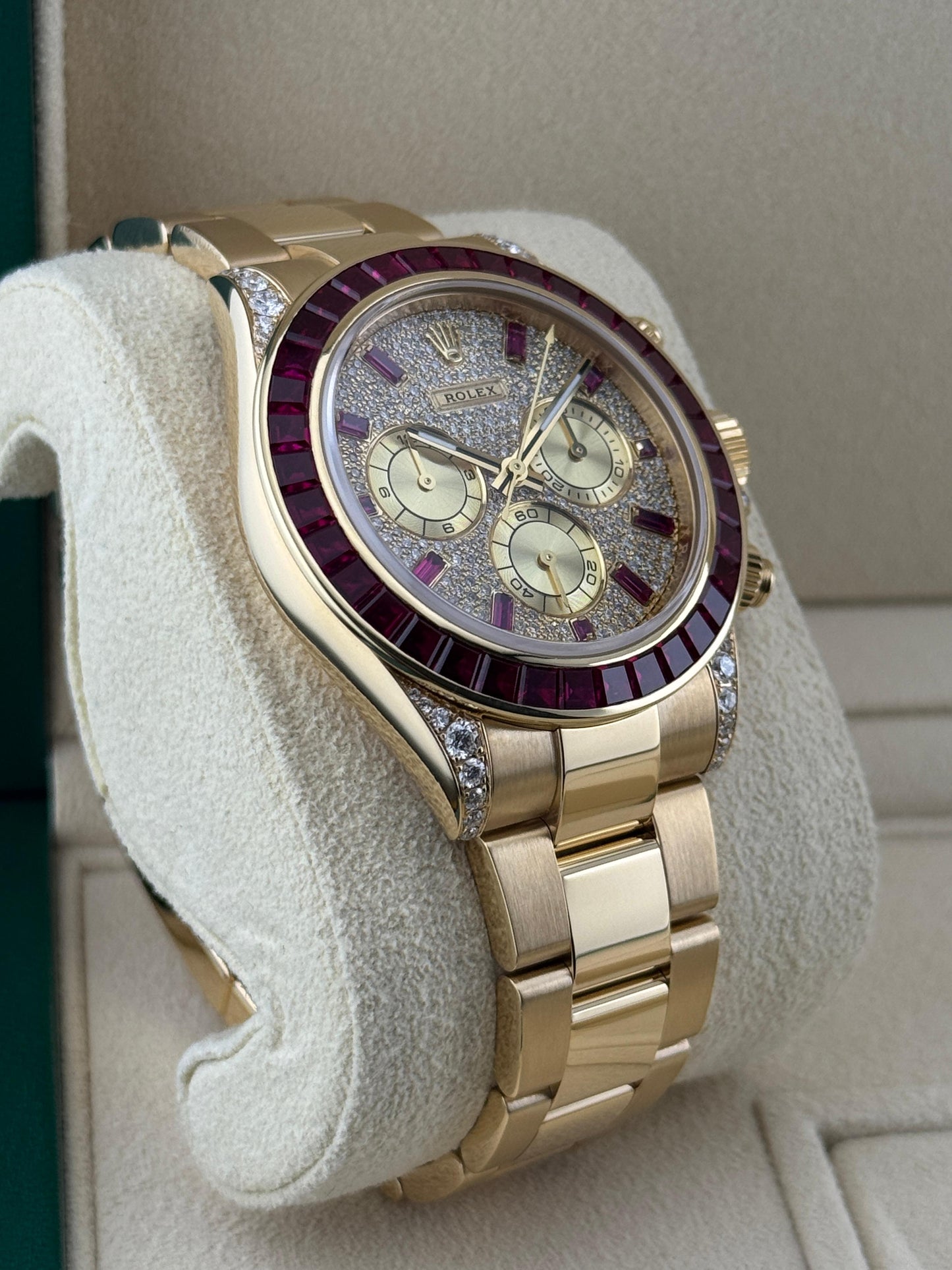 Rolex Cosmograph Daytona Afterset ruby and diamond 2022