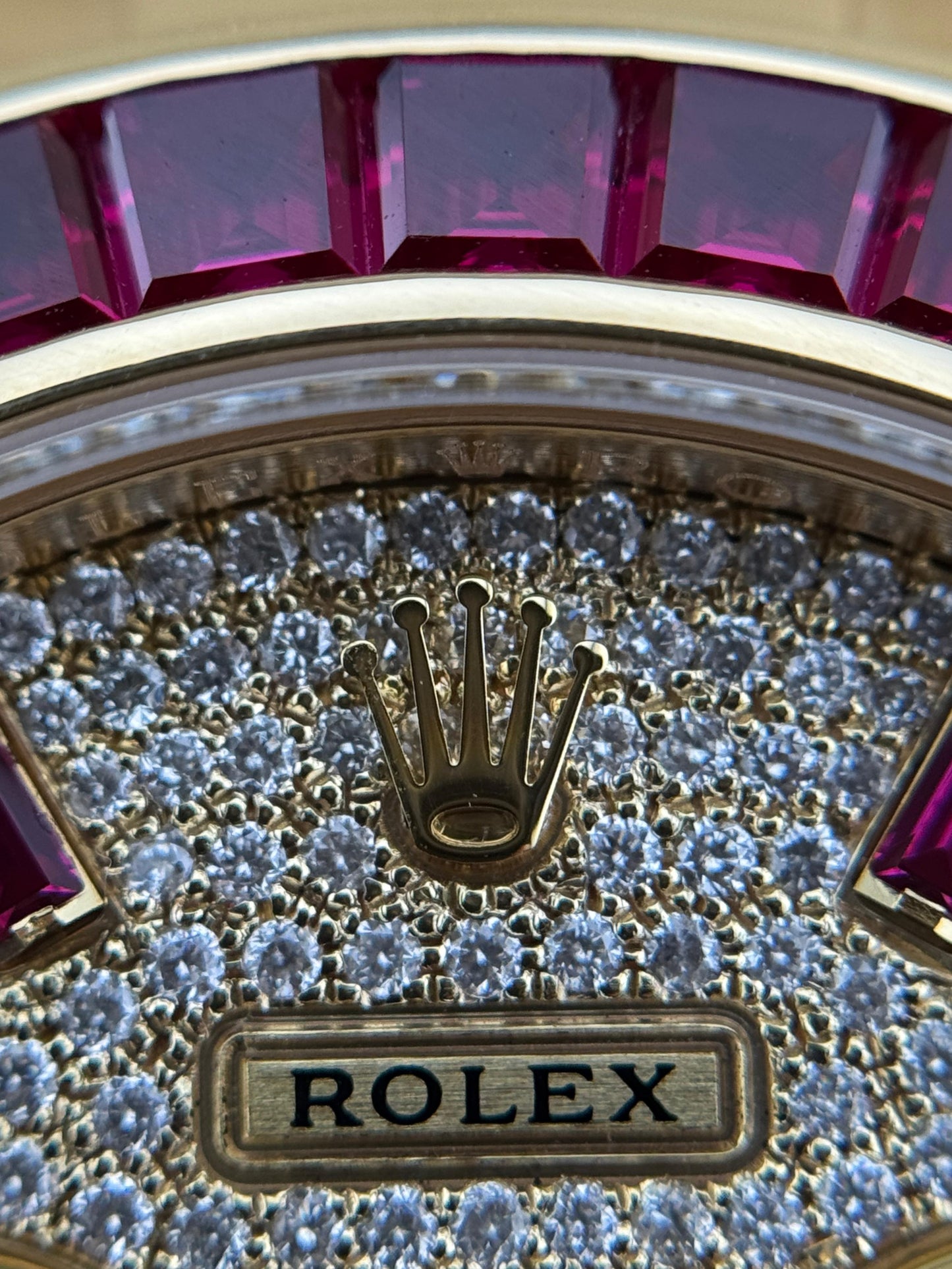 Rolex Cosmograph Daytona Afterset ruby and diamond 2022