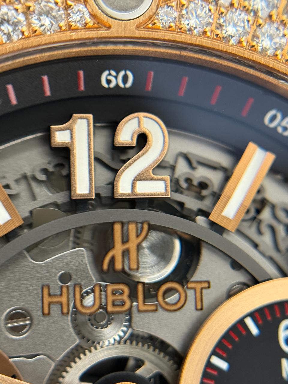 Hublot Big Bang Unico 45mm King Gold Pavé Bracelet