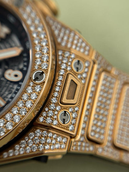 Hublot Big Bang Unico 45mm King Gold Pavé Bracelet