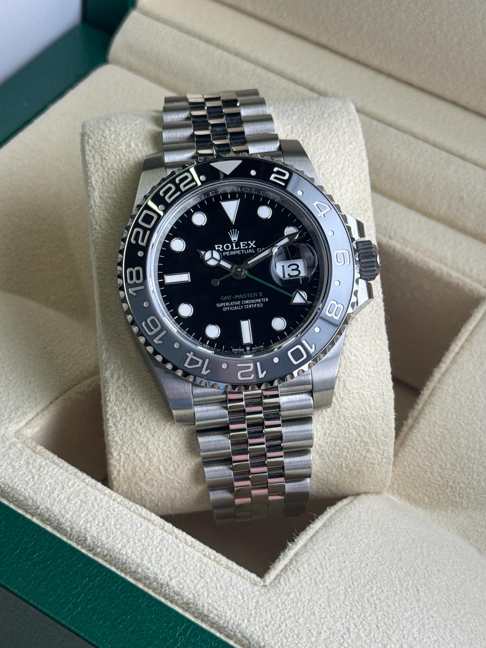 Rolex GMT-Master II 40mm Burce Wayne Jubilee 2024