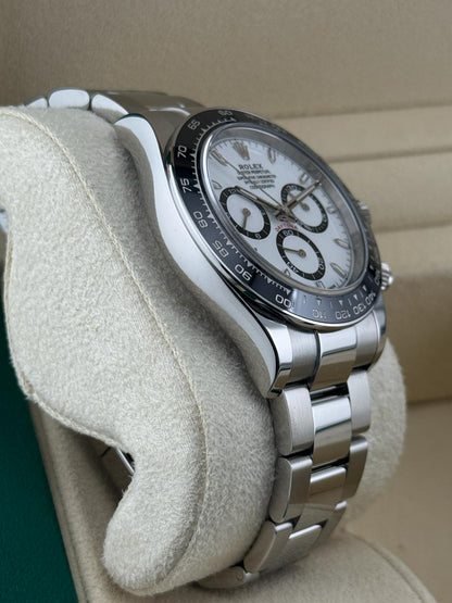 Rolex Cosmograph Daytona 40mm White Dial Panda 2024
