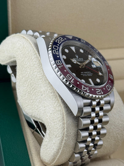 Rolex GMT-Master II 40mm Pepsi Jubilee 2024