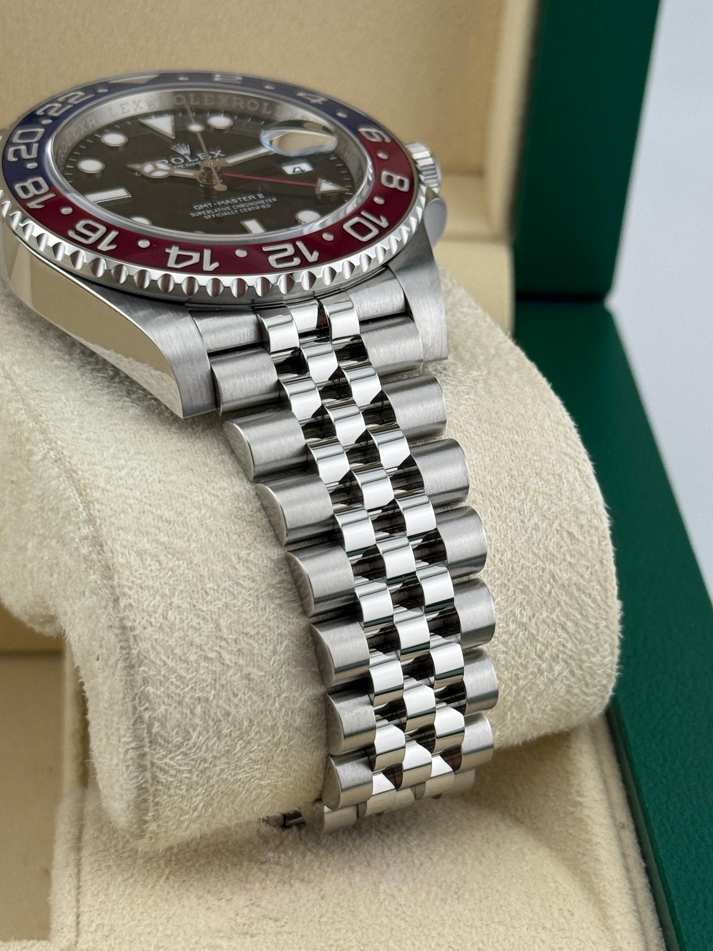 Rolex GMT-Master II 40mm Pepsi Jubilee 2024