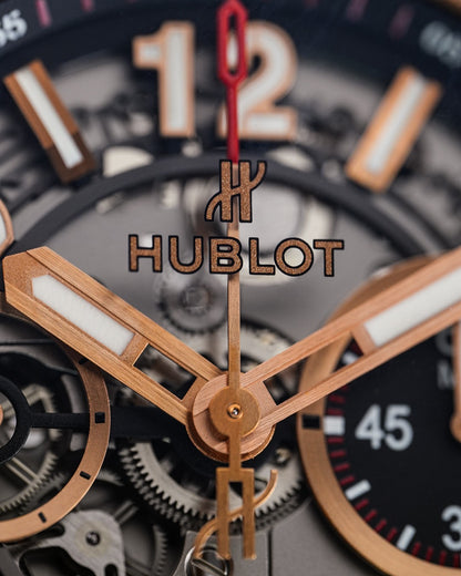 Hublot Big Bang Unico 45mm King Gold Pavé Bracelet