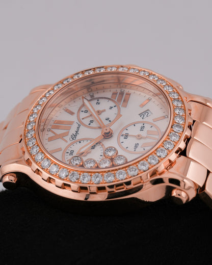 Chopard Happy Sport 42 mm Diamonds Bezel 2009 - HOURLY 