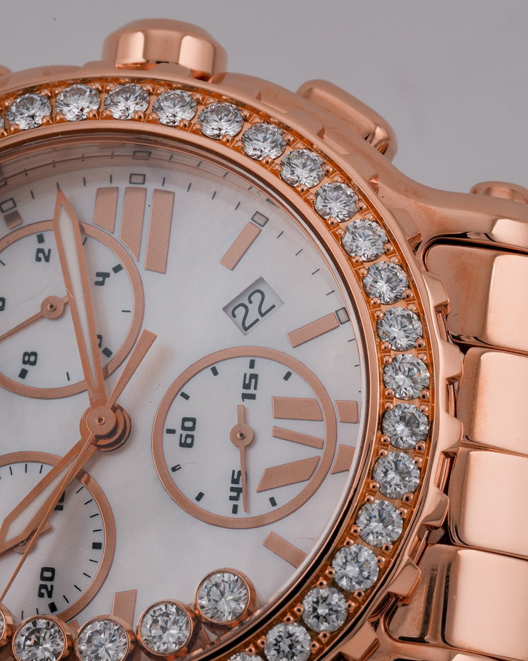 Chopard Happy Sport 42 mm Diamonds Bezel 2009 - HOURLY 