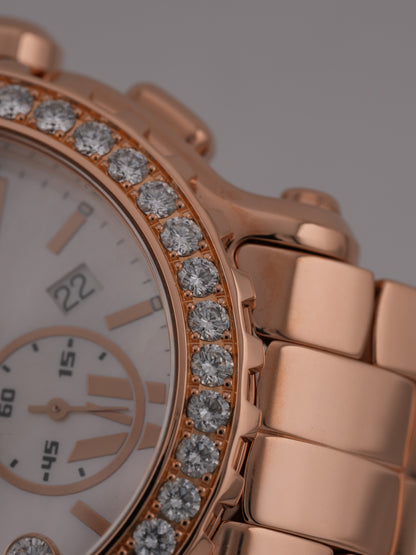 Chopard Happy Sport 42 mm Diamonds Bezel 2009 - HOURLY 