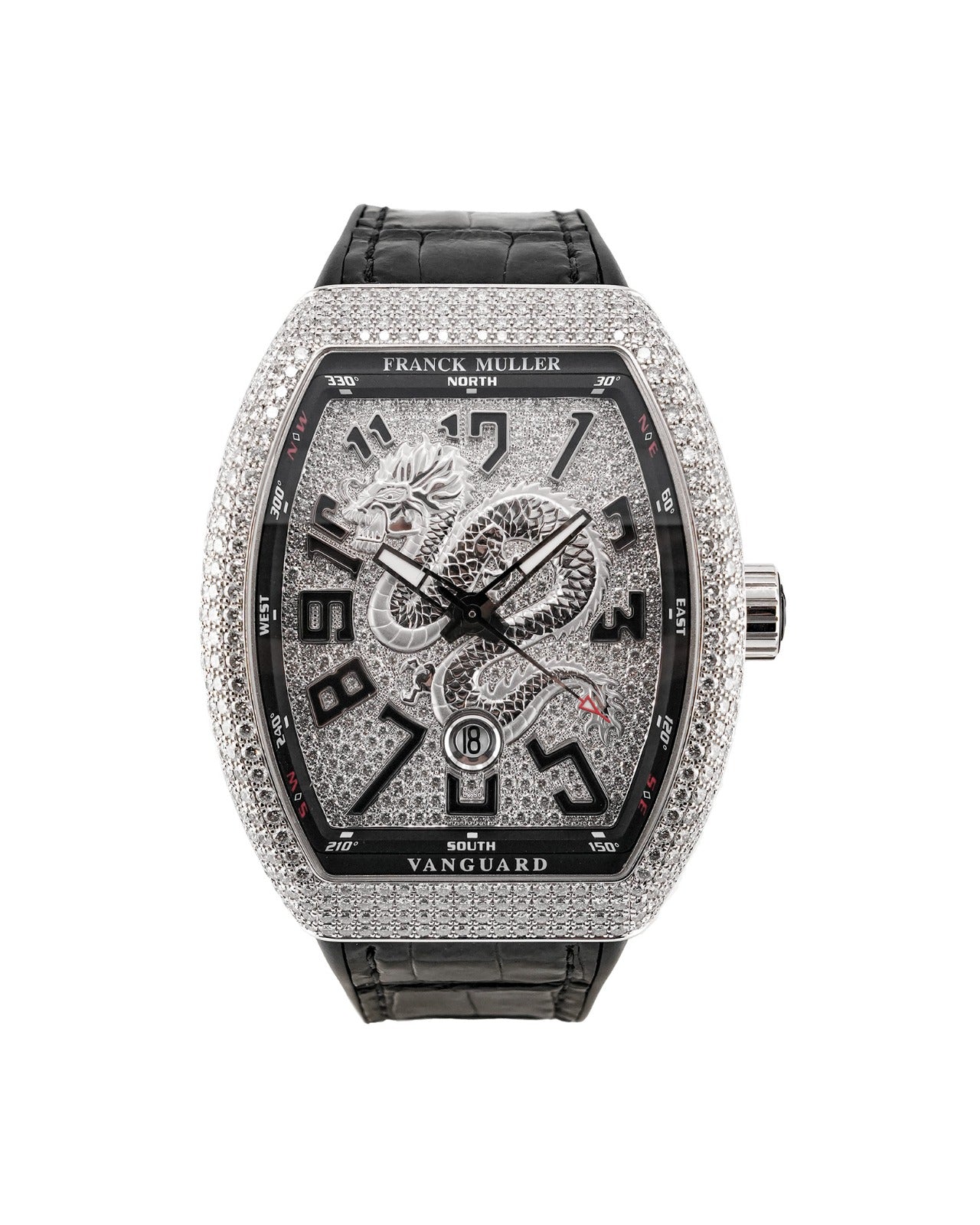 Franck Muller Vanguard Dragon King Factory Diamond Limited edition 8 pieces